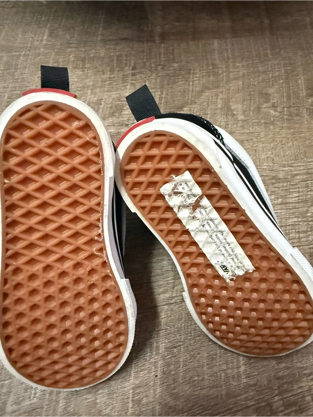 Vans Kids Black & White Classic Slip-On Sneakers